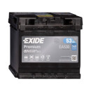 Exide EA530 - 53Ah / 540A - Premium Carbon Boost