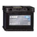 Exide EA640 - 64Ah / 640A - Premium Carbon Boost